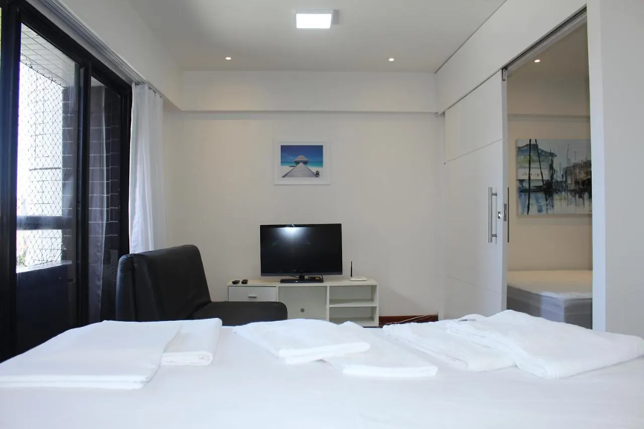 06 Flat Beira Mar Com Energia, Vaga, 3 Camas, Wi-Fi E Ar Apartment Fortaleza